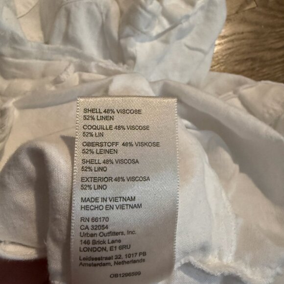 Free People | We the Free Moon City Linen Top | Size Medium | EUC - Picture 7 of 9